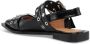 Ganni Zwarte Ballerina's Synthetische Leren Schoenen - Thumbnail 3