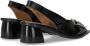 Ganni Zwarte Vrouwelijke Gesp Slingback Pump Black Dames - Thumbnail 9