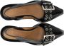 Ganni Zwarte Vrouwelijke Gesp Slingback Pump Black Dames - Thumbnail 10