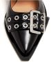 Ganni Zwarte Ballerina's Synthetische Leren Schoenen - Thumbnail 5