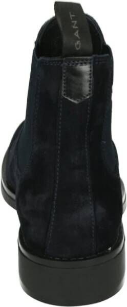 Gant Casual Blauwe Suède Schoenen