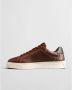 Gant Klassieke leren cupsole sneakers Brown Heren - Thumbnail 4