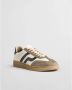 Gant herensneaker Cuzmo suede 29631642 wit bruin zwart - Thumbnail 6