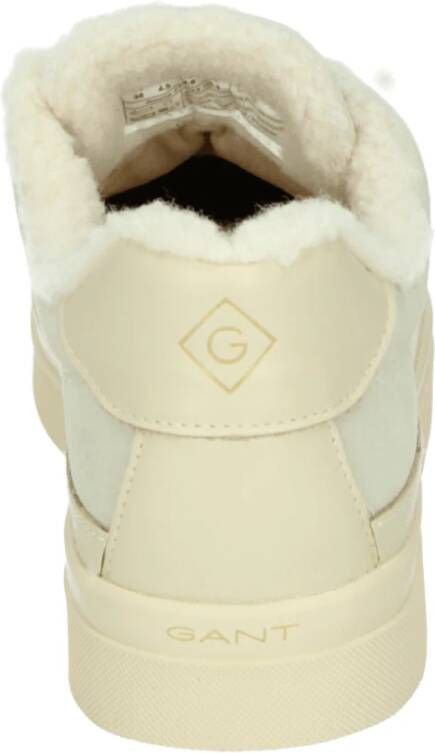 Gant Sportieve Lage Beige Suède Schoenen