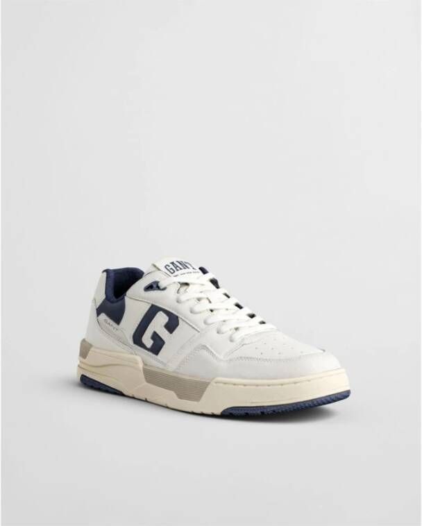 Gant Vintage High Top Basketbalsneakers White Heren