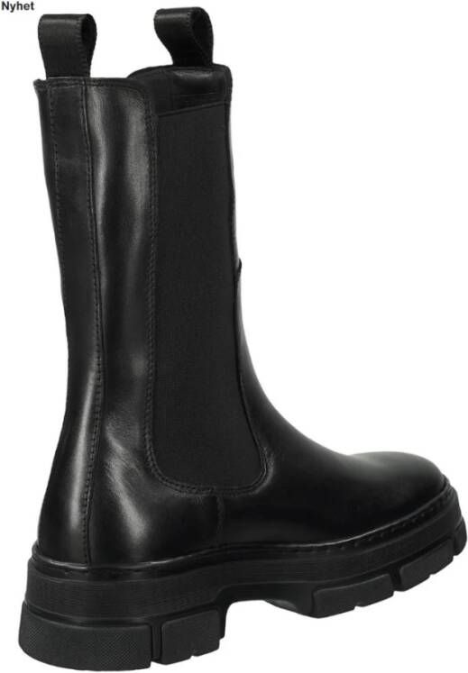 Gant Zwarte Chelsea-laarzen Black Dames