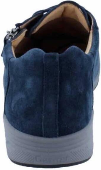 Ganter Blauwe Veterschoenen