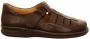 Ganter Bruine Heren Comfort Sandalen - Thumbnail 3