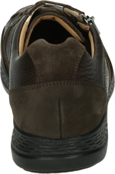Ganter Casual Bruin Leren Suède Schoenen