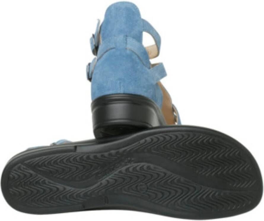 Ganter Comfortabele sandalen voor dames in effen kleur