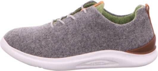 Ganter Grijze Dames Casual Veterschoenen
