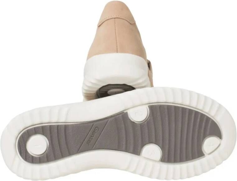 Ganter Klassieke Beige Mocassin met Kettingdetail