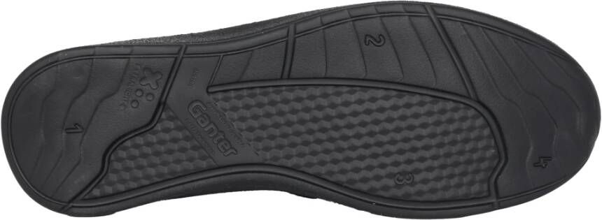 Ganter Wide Fit Sneaker Zwart