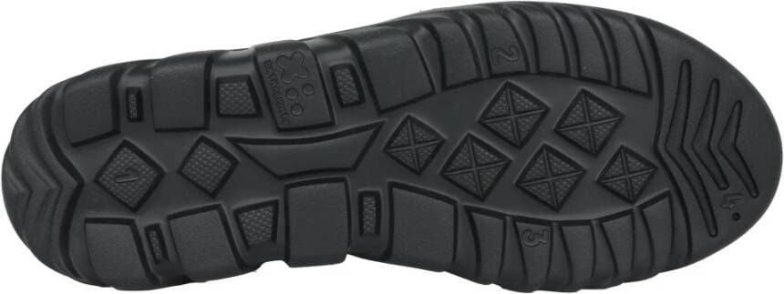Ganter Wide Fit Zwarte Leren Sneaker
