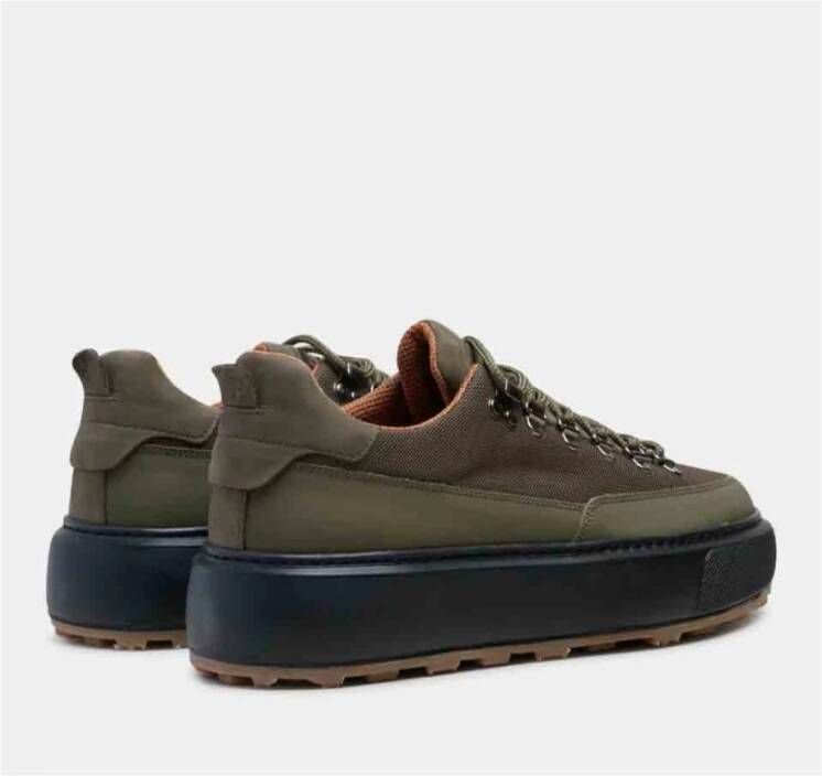 Garment Project Kledingproject KAI Sneaker Army Mix Gp2437-240 Groen Heren