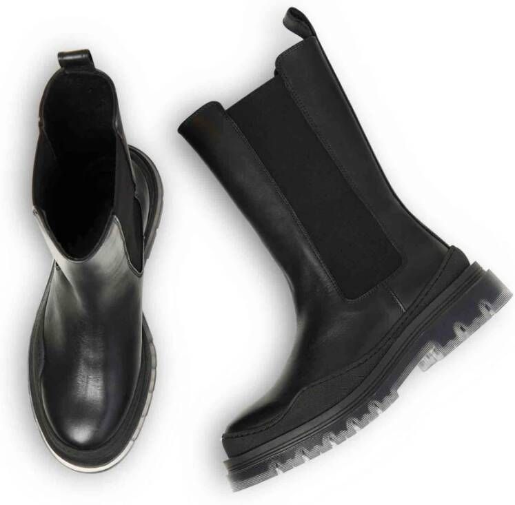 Garment Project kledingproject Lucido Chelsea Black Zwart Dames