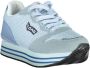 GAS Blauwe Polyester Sneakers met Veters Contrastdetails Logo Blue Dames - Thumbnail 2