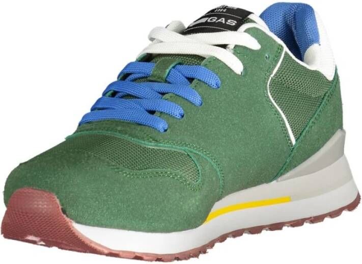 GAS Groene Polyester Heren Sneaker