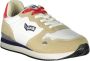 GAS Sportieve witte vetersneakers met contrastdetails White Heren - Thumbnail 5