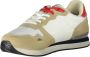 GAS Sportieve witte vetersneakers met contrastdetails White Heren - Thumbnail 6