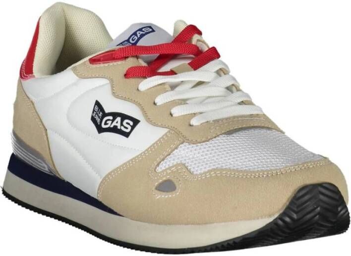 GAS Sportieve Sneaker met Contrastdetails Multicolor Heren