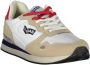 GAS Sportieve witte vetersneakers met contrastdetails White Heren - Thumbnail 2