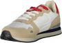 GAS Sportieve witte vetersneakers met contrastdetails White Heren - Thumbnail 3