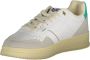 GAS Sportieve witte vetersneakers met contrastdetails White Dames - Thumbnail 3