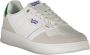 GAS Sportieve witte vetersneakers met contrastdetails White Heren - Thumbnail 2