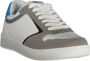GAS Sportieve Vetersneakers Wit Contrast Logo Multicolor Heren - Thumbnail 5