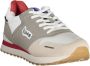 GAS Sportieve witte vetersneakers met contrastdetails Multicolor Heren - Thumbnail 2