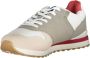 GAS Sportieve witte vetersneakers met contrastdetails Multicolor Heren - Thumbnail 6