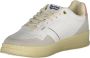 GAS Sportieve witte vetersneakers met contrastdetails White Dames - Thumbnail 5
