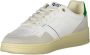 GAS Sportieve witte vetersneakers met logo - Thumbnail 2
