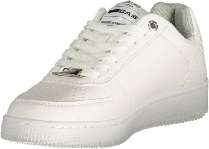 GAS Witte Polyester Dames Sneaker Lucy LTX