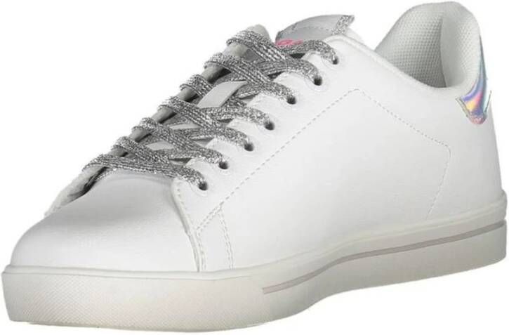 GAS Witte Sneakers met Contrasterende Details