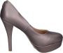 Gattinoni Dames Synthetisch Leren Court Schoenen Gray Dames - Thumbnail 4