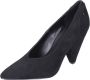 Gattinoni Dames synthetisch suède pumps Black Dames - Thumbnail 6