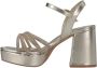 Gattinoni Gouden Hoge Hak Sandalen Penbi1355Wll904 - Thumbnail 2
