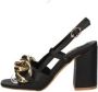 Gattinoni High Heel Sandals Zwart Dames - Thumbnail 2