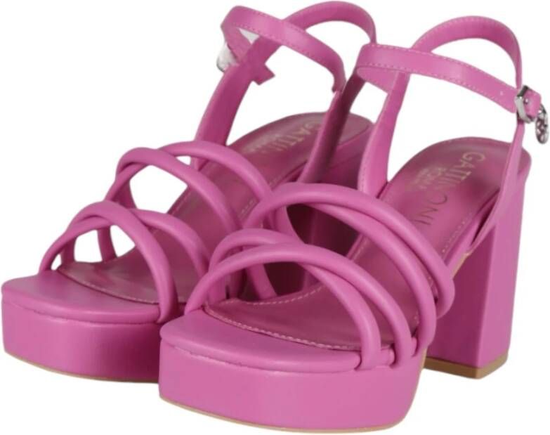 Gattinoni Roze High Top Sneakers