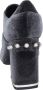 Gattinoni Velvet Enkellaarzen voor vrouwen Gray Dames - Thumbnail 3