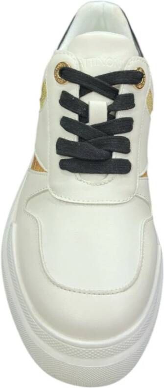 Gattinoni Witte lage sneakers