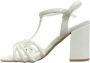 Gattinoni Witte Platte Sandalen Penca1248Wca800 - Thumbnail 2