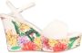 Gattinoni Witte Platte Sandalen Pentt1269Wca802 - Thumbnail 2