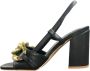 Gattinoni High Heel Sandals Zwart Dames - Thumbnail 6