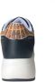 Gattinoni Zwarte Sneakers met Witte Contrastinzetten en Planetariumprint Black Dames - Thumbnail 2
