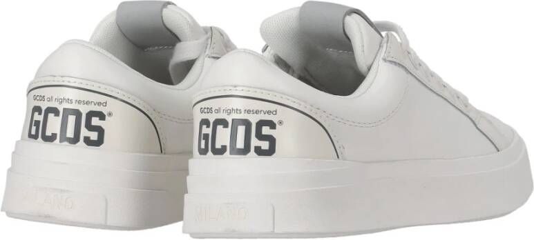 Gcds Leren Sneakers Bucket Collectie