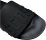 Gcds Logo Chain Sliders Zwarte Rubberen Sandalen - Thumbnail 2