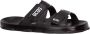 Gcds Logo-strap Sandals Zwart Heren - Thumbnail 3